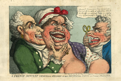 A-French-dentist-shewing-a-specimen-of-his-artificial-teeth-and-false-palates-1811-THOMAS-ROWLANDSON---Andrew-Edmunds-Prints