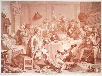A-Midnight-Modern-Conversation-1732-William-Hogarth-Andrew-Edmunds-Prints