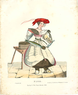 Fish--1830-after-G-Spratt--Andrew-Edmunds-Prints