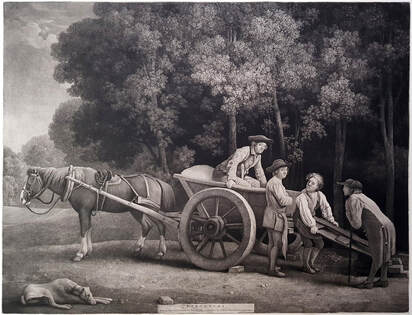 Labourers 1789  George Stubbs  Andrew Edmunds Prints