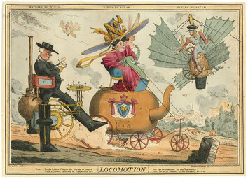 Locomotion--1827-ROBERT-SEYMOUR--Andrew-Edmunds-Prints