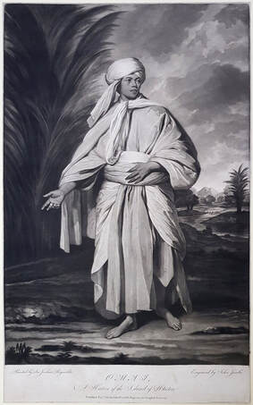 OMAI A Native of the Island of Utietea 1780  John Jacobi  Andrew Edmunds Prints